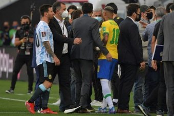 Le match Brésil-Argentine devra être rejoué. afp