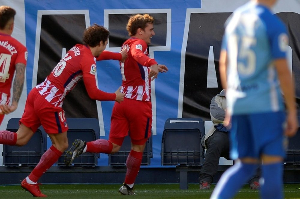 El Atlético volvió a hacer bueno un 1-0, el segundo consecutivo. AFP