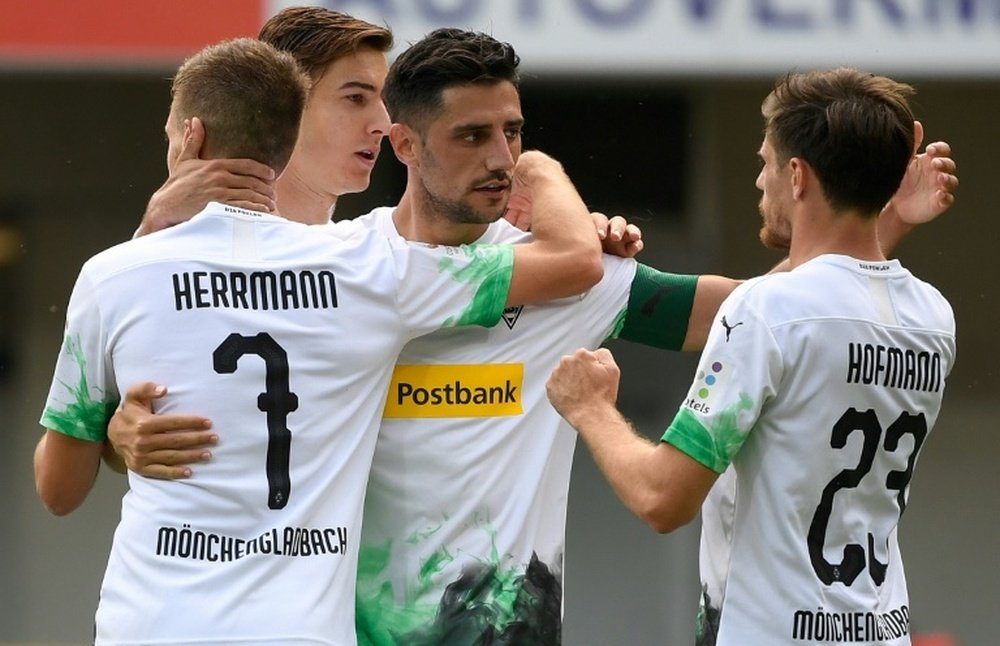 El Borussia Mönchengladbach sumó un punto. AFP