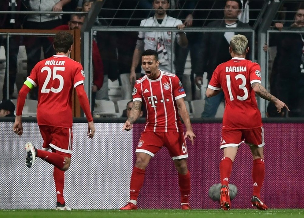 El Bayern, rival del Sevilla. AFP