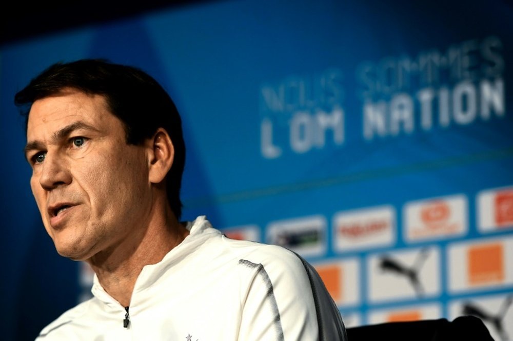 Rudi García deja el Olympique de Marsella. AFP