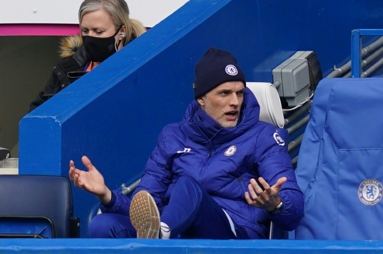 Tuchel no parece conforme con los dos grandes fichajes del Chelsea del pasado verano. AFP/Archivo