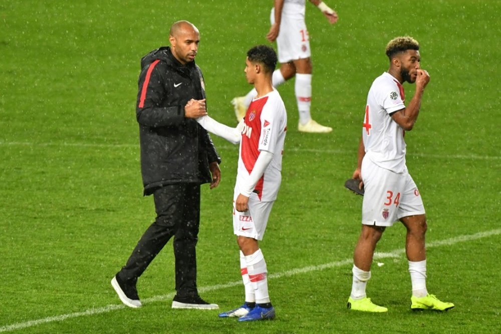 Henry has had a dreadful start ot life as Monaco manager. AFP