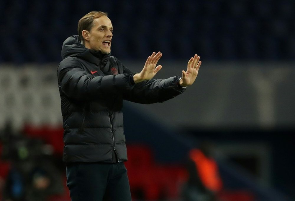 Thomas Tuchel will stay on as PSG coach. AFP