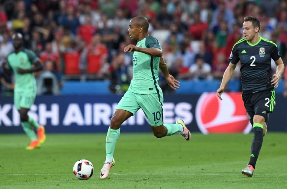 Joao Mario ha culminado su buena temporada con una genial Eurocopa. AFP