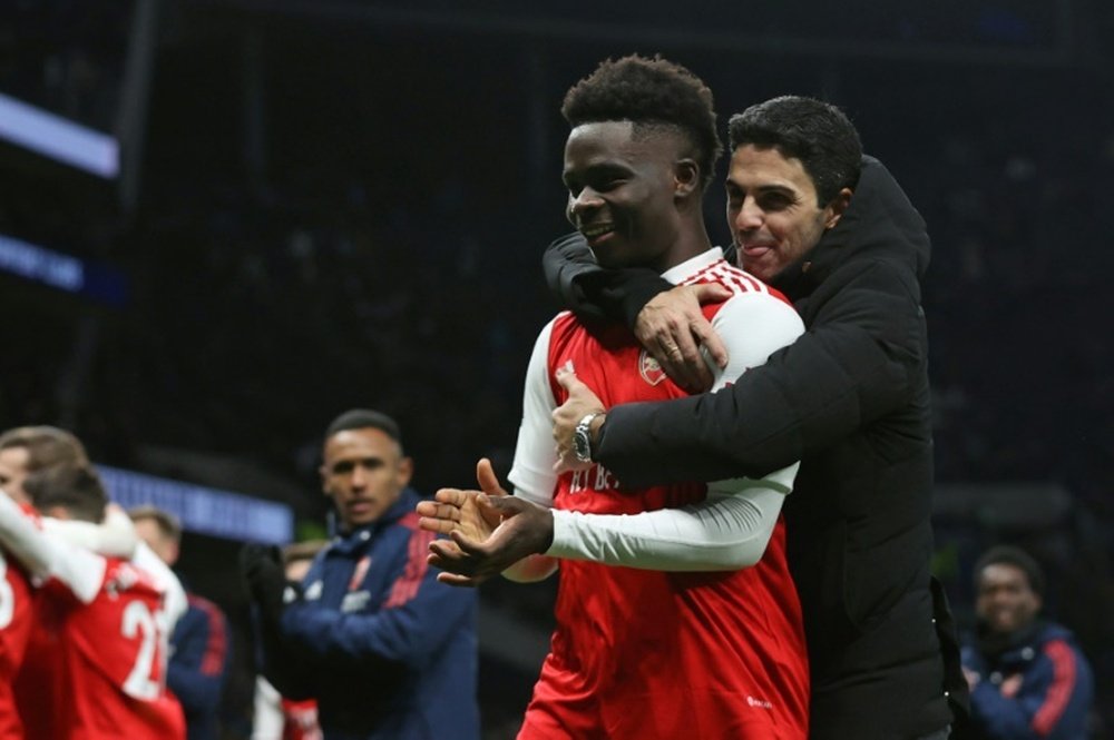 Arsenal s'envole après sa victoire dans le derby. AFP