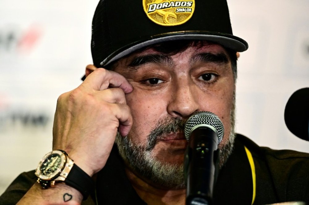 Dorados pierde ante San Luis y Maradona se queda sin ascenso. AFP