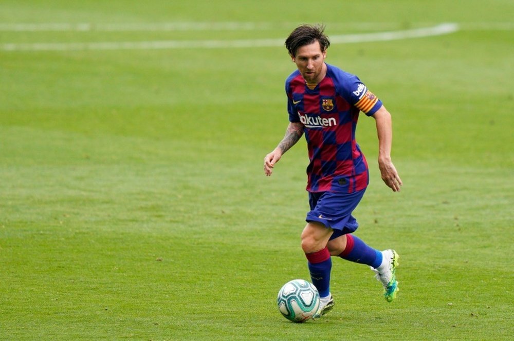 Messi es un jugador que ha marcado una época. AFP/Archivo