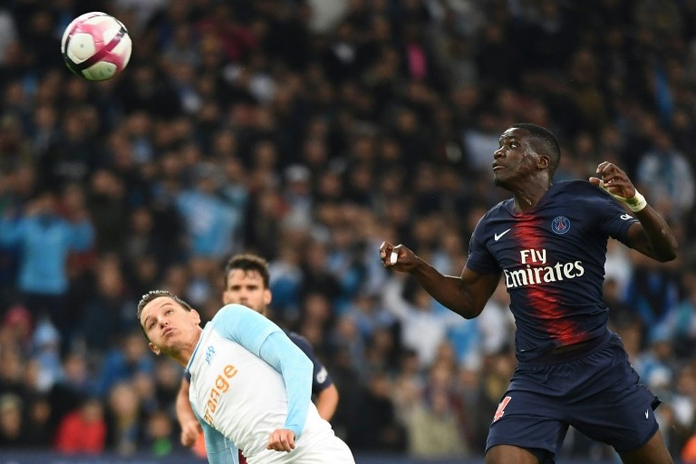 Le PSG accepte de céder Nsoki à Newcastle. AFP