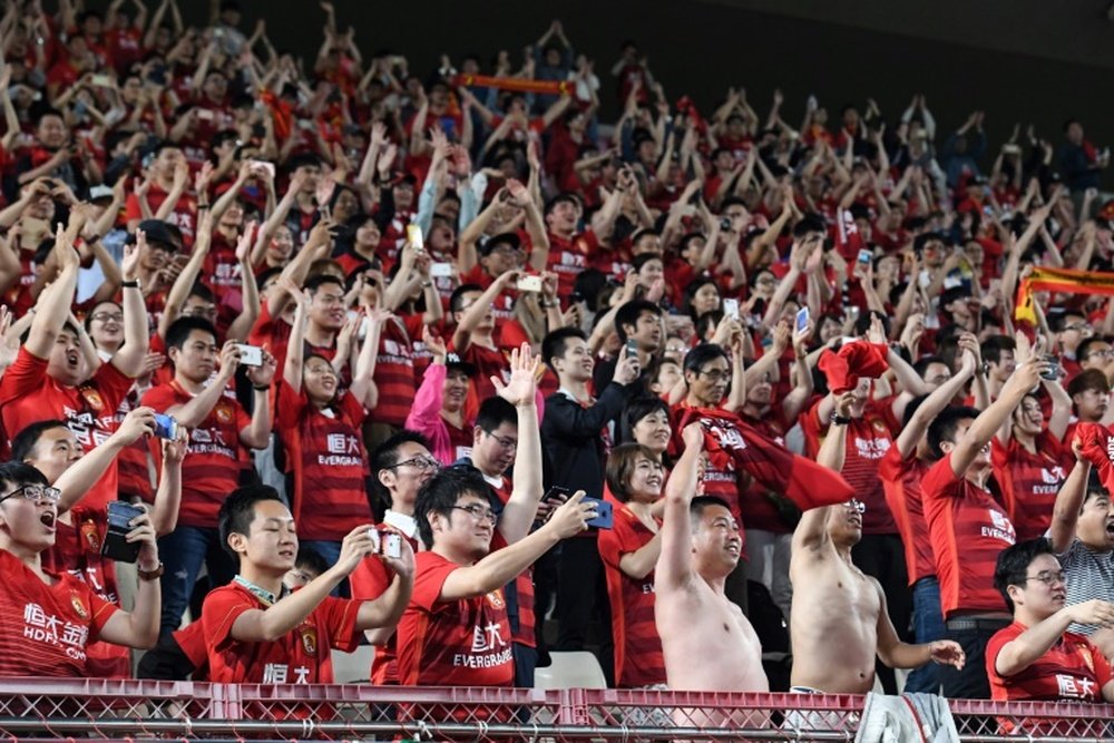 Les clubs chinois pourraient être suspendus. AFP