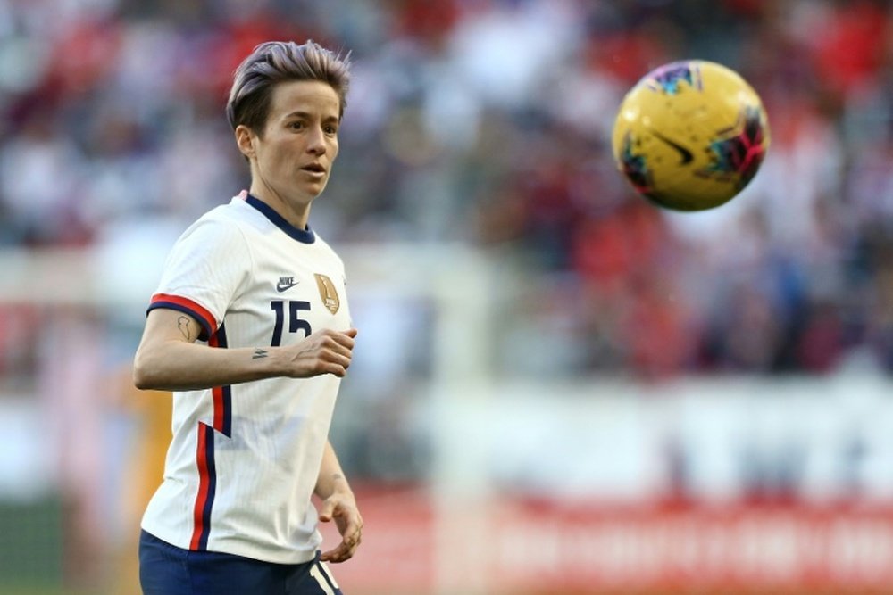 'France Football' names Rapinoe as the most influential footballer. AFP