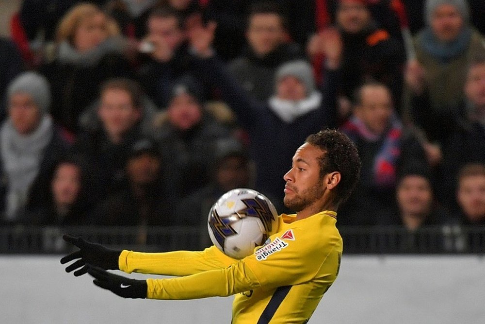 Neymar esteve perto de jogar no Lokomotiv de Moscou. AFP