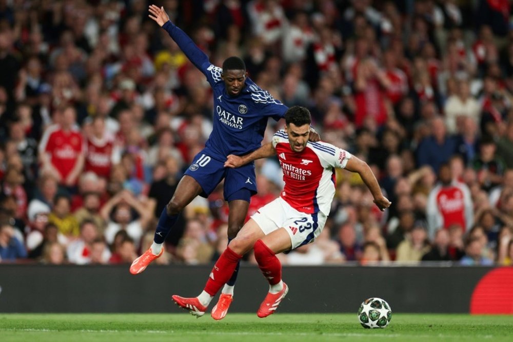Golpe para o Arsenal: PSG comemora retorno de Dembélé. EFE