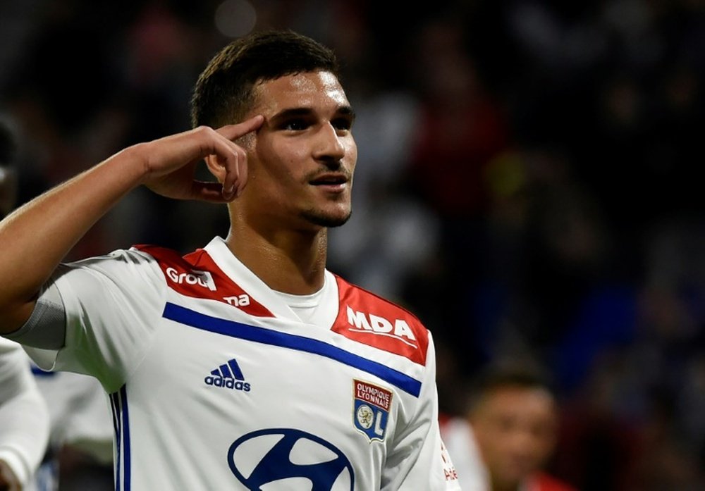 Aouar has been showered with praise by Pep Guardiola. AFP