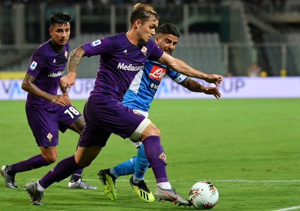 La Fiorentina perdió. AFP