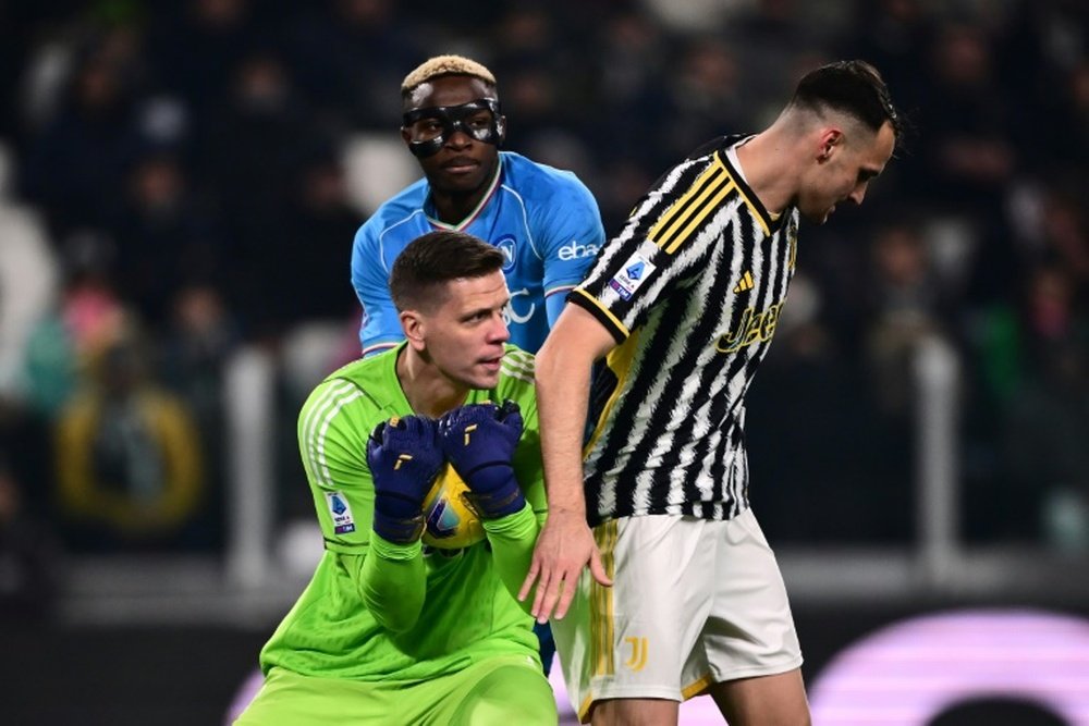Szczesny's destination is likely to be Saudi Arabia. AFP