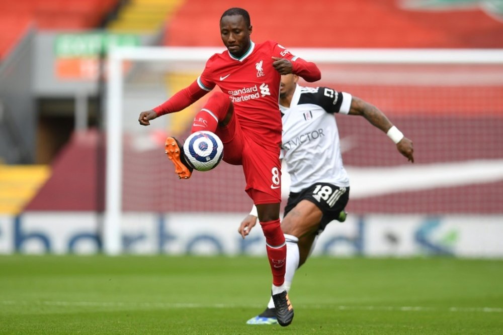 Naby Keita moves to the Bundesliga. AFP