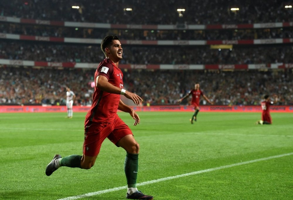 Andre Silva scored his 13th for Portugal. AFP