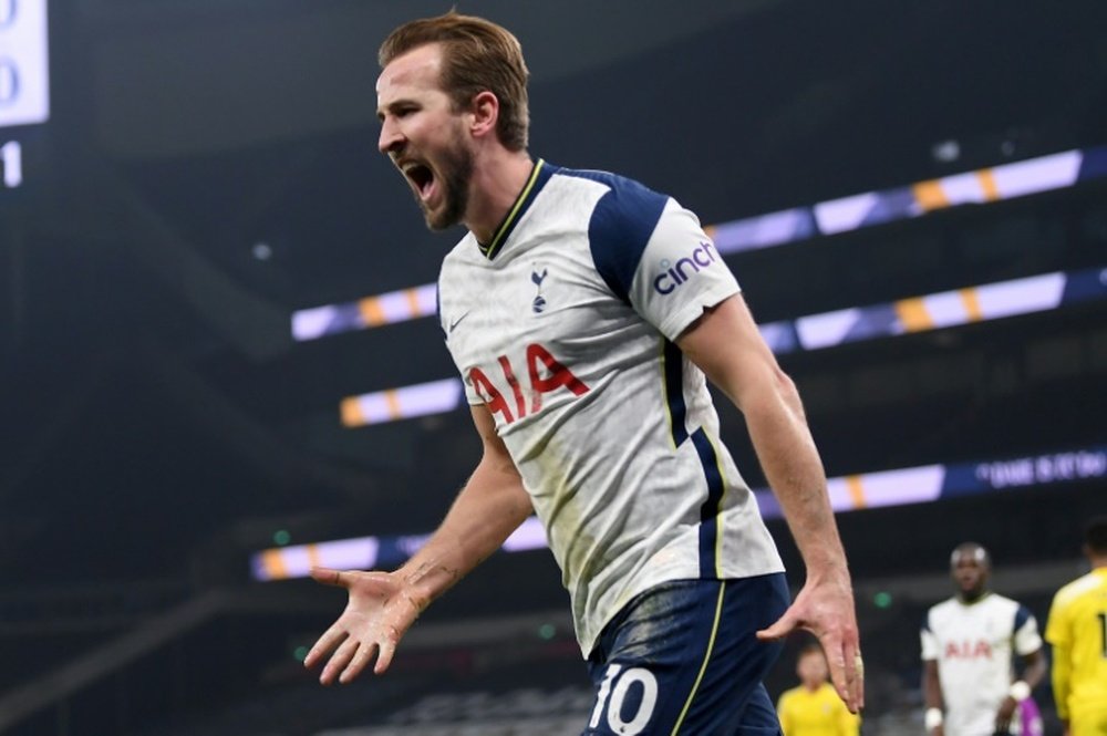 Kane ouvre à nouveau la porte à un départ de Tottenham. AFP