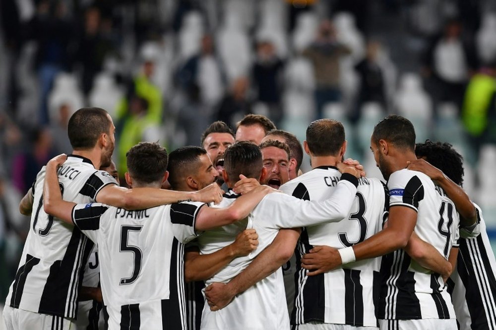 Juventus rumo a Cardiff. AFP