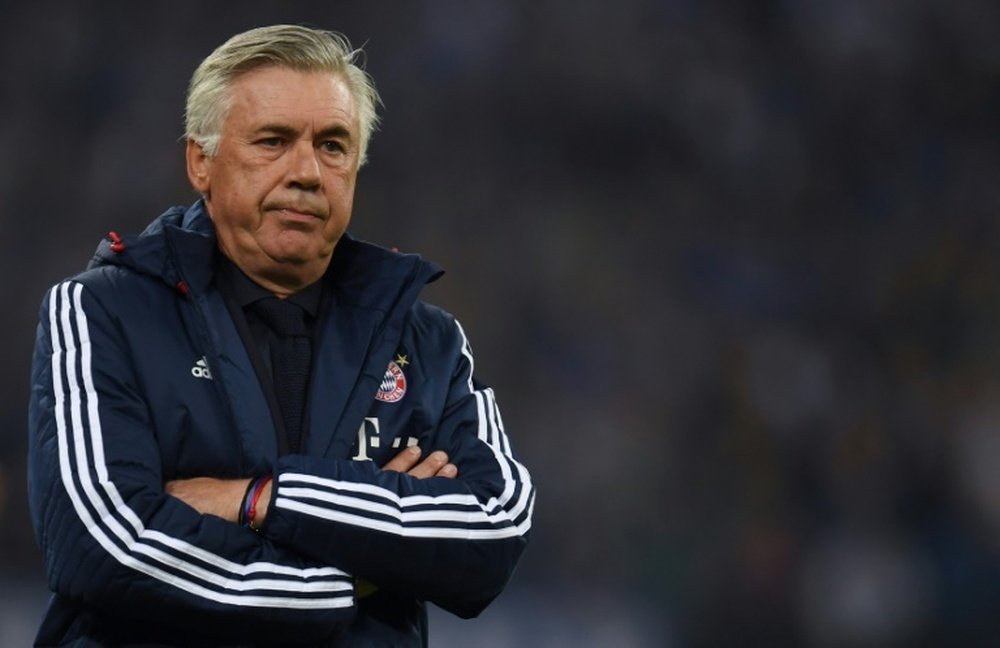 Ancelotti está a ser apontado ao Arsenal. AFP