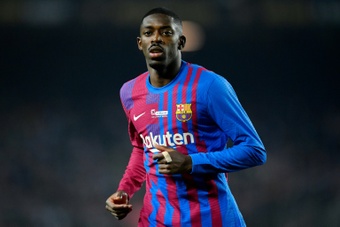 Dembélé no quiere presiones desde la directiva del Barça. AFP