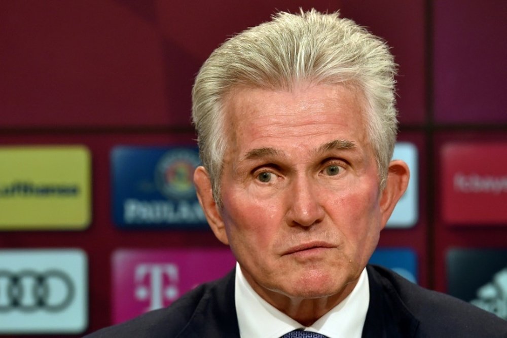 A última vez que treinou, Heynckes deixou o Bayern após conquistar o 'triplete'. AFP