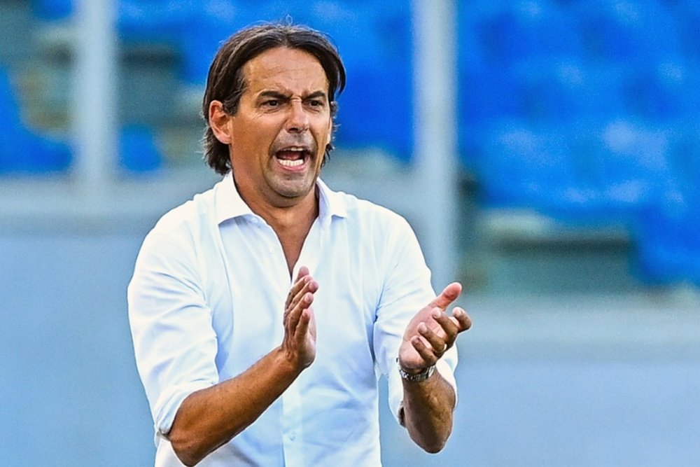 Inzaghi presenta il Derby d'Italia. AFP