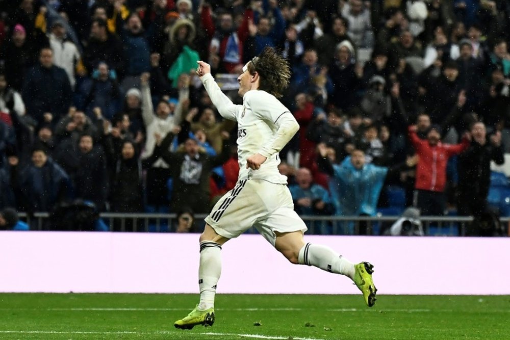 Modric raccrochera les crampons à Madrid. AFP
