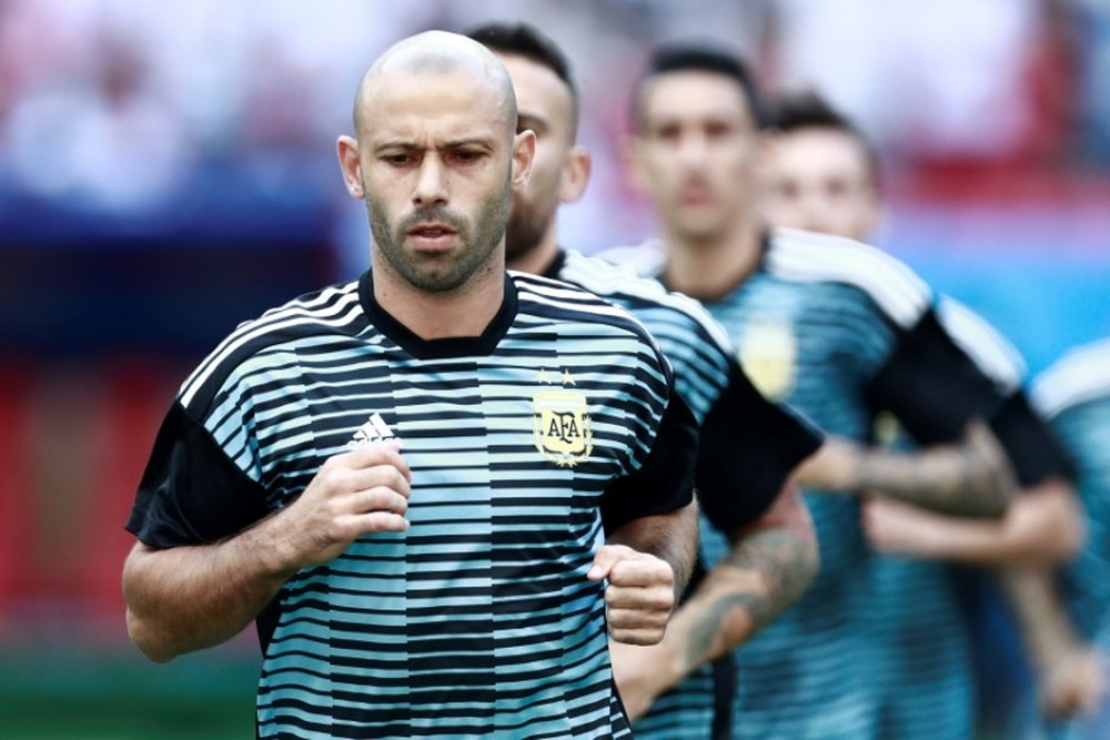 Javier Mascherano nommé sélectionneur de l'Argentine U20. afp