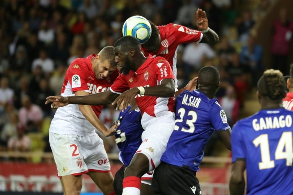 Bakayoko croit en une qualification de Monaco en Champions League. AFP