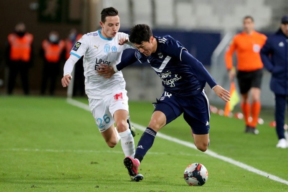 Marseille secure goalless draw with Bordeaux. AFP