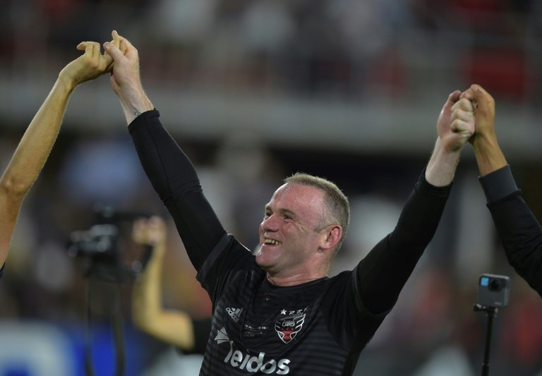 Rooney dejó una asistencia en su primer partido en la MLS. AFP