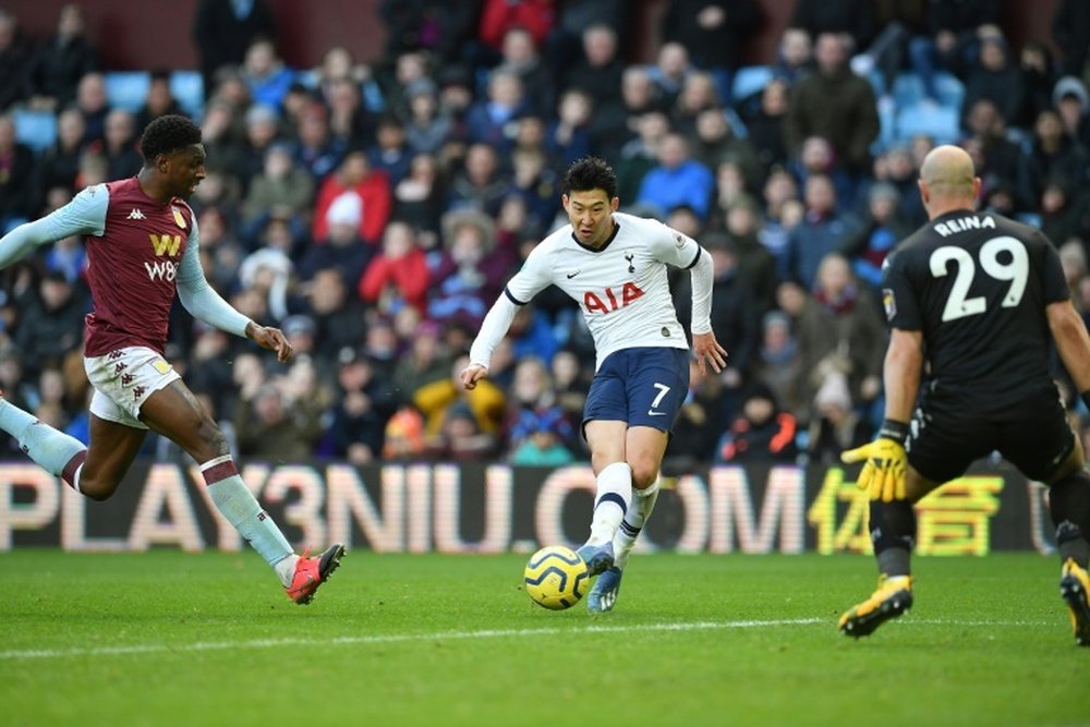 Nos acréscimos, Son dá a vitória ao Tottenham de Mou. AFPALDER