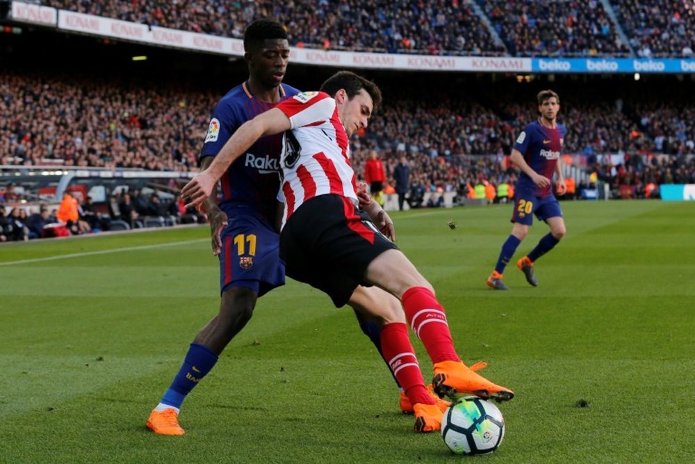 Les compos probables du match de Liga entre Huesca et le FC Barcelone. AFP