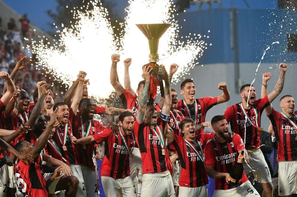 El Milan busca nuevos fichajes. AFP