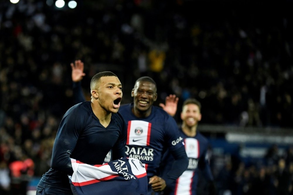 Real Madrid will not throw in the towel for Mbappe. AFP