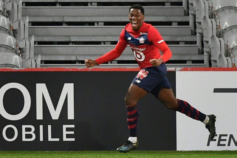 Lille bat Reims au bout du suspens. AFP