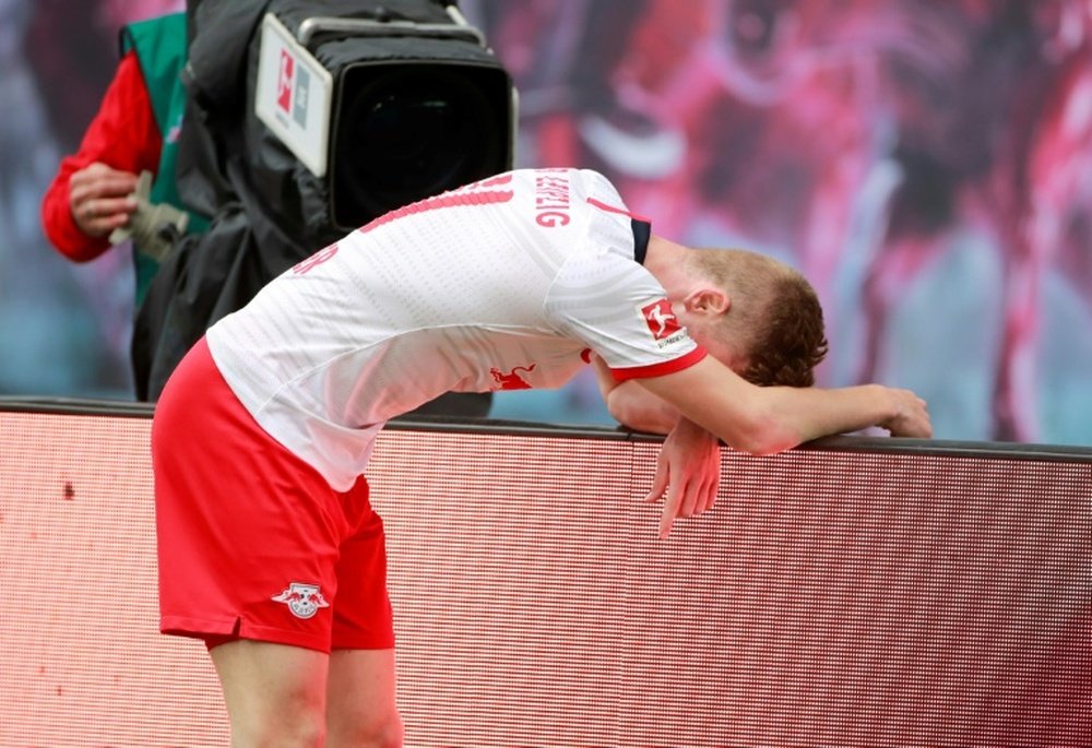 Nagelsmann défend Timo Werner. AFP