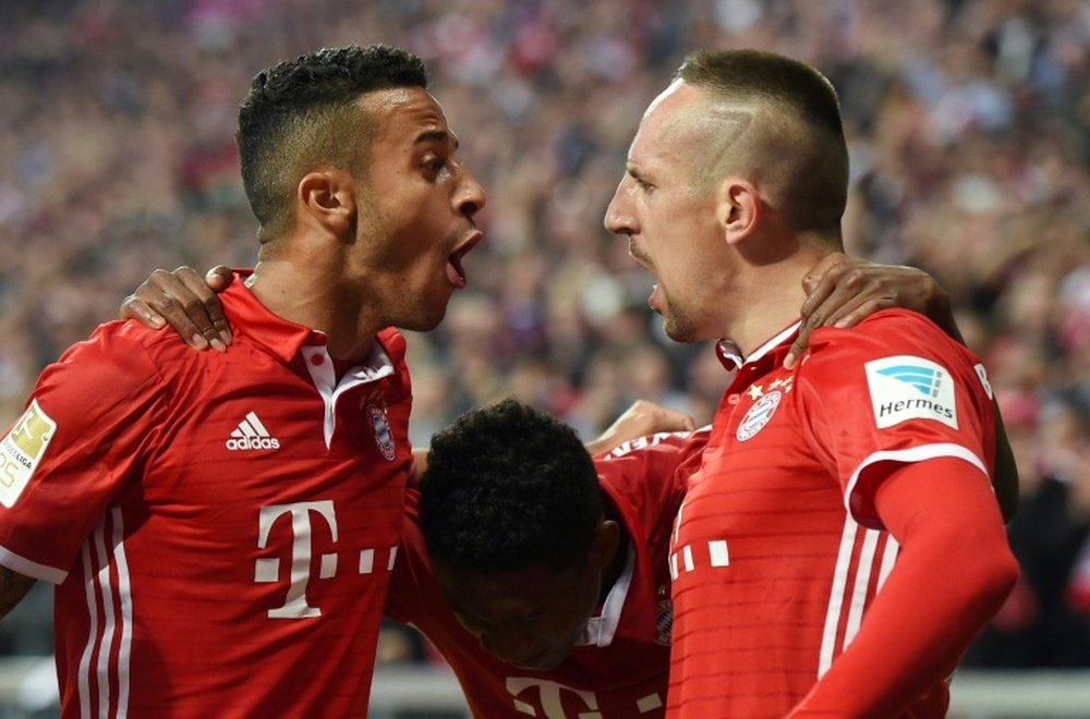 Thiago está listo para volver al Bayern. AFP