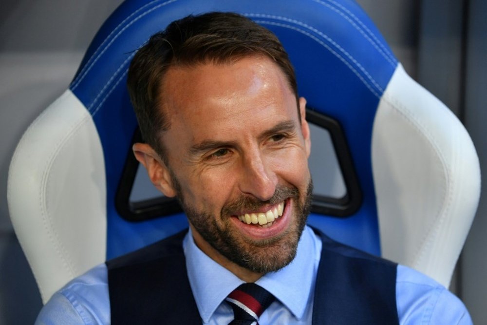 Southgate will no doubt have a smile on his face at the news. AFP
