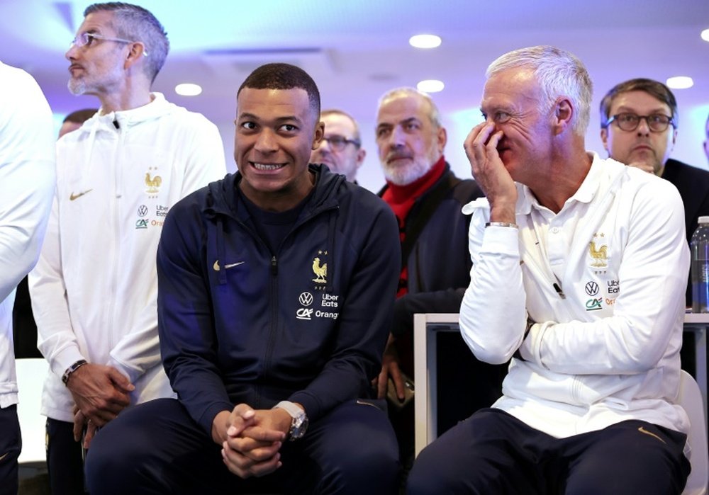 Mbappe has not confirmed his next destination after leaving PSG. AFP