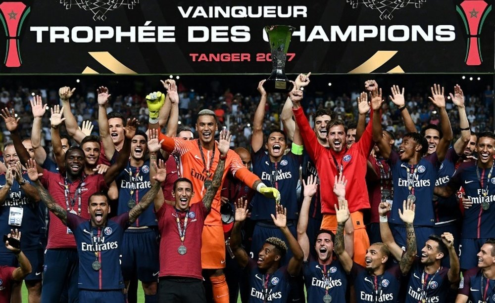 Tánger ya acogió la Supercopa de Francia de 2017. AFP/Archivo