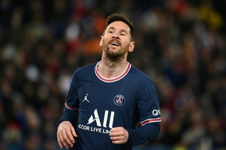 Messi's contract with PSG expires in 2023. AFP