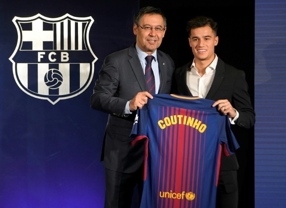 Coutinho connait enfin son numéro. AFP