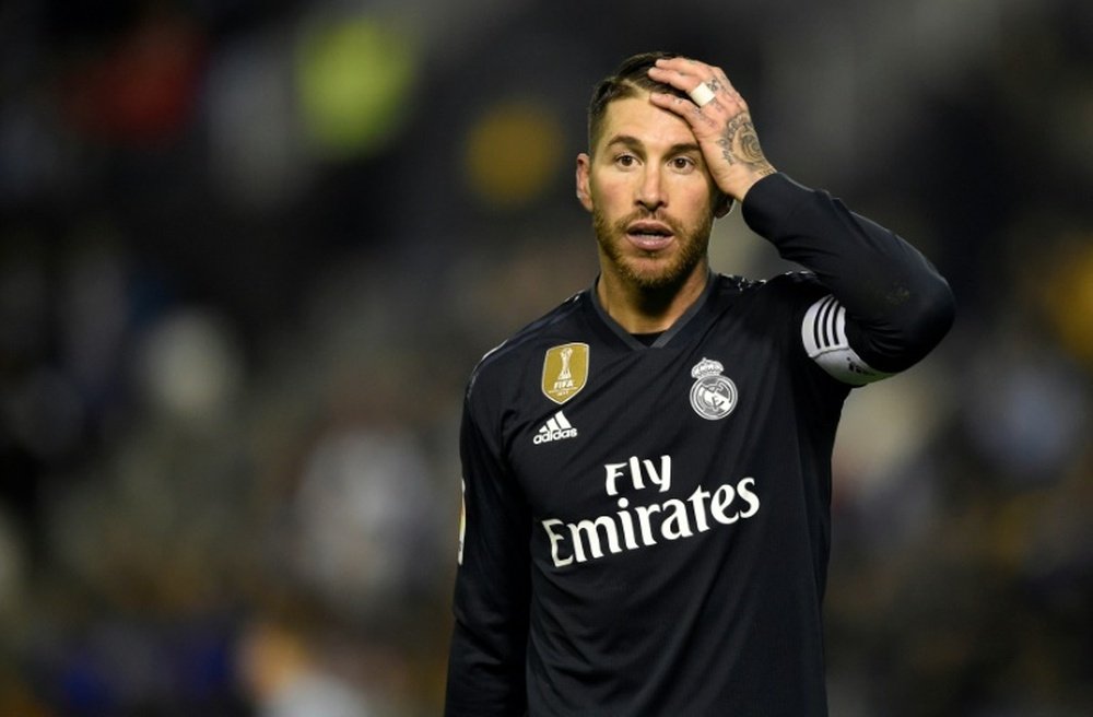Ramos se quedó en Madrid. AFP