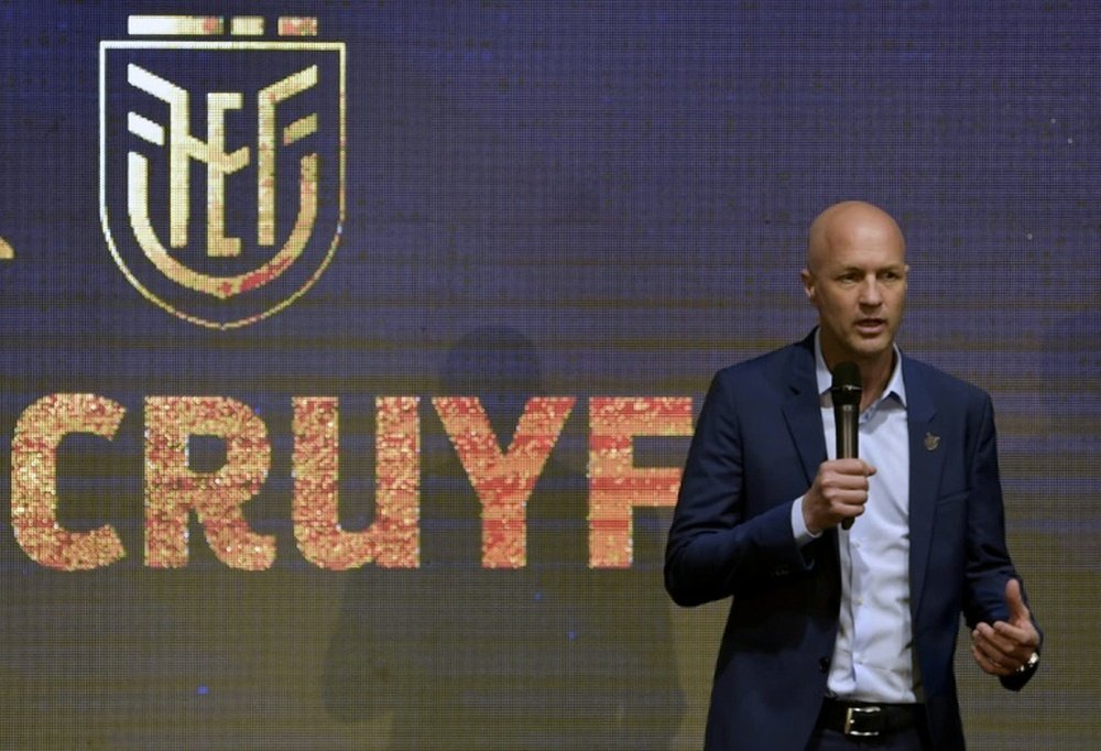 Jordi Cruyff entrena al Shenzhen chino. AFP