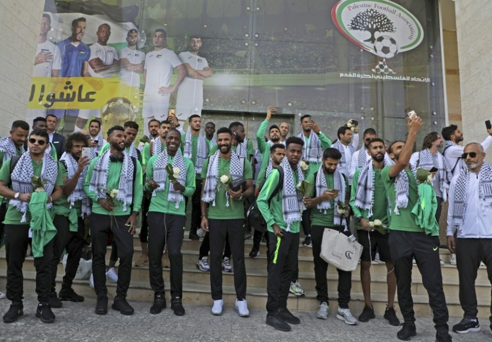 L'Arabie Saoudite veut accueillir le Mondial mais ne sait pas quand. AFP