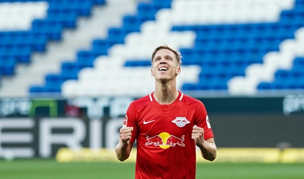 Dani Olmo could leave RB Leipzig in January. AFP