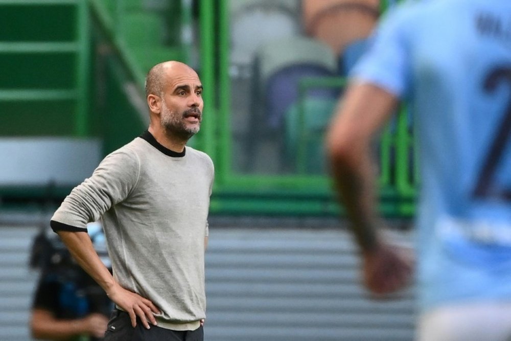 Pep Guardiola entre dans la légende la Premier League. afp